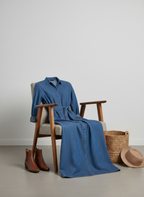 Denim Long Shirt Dress