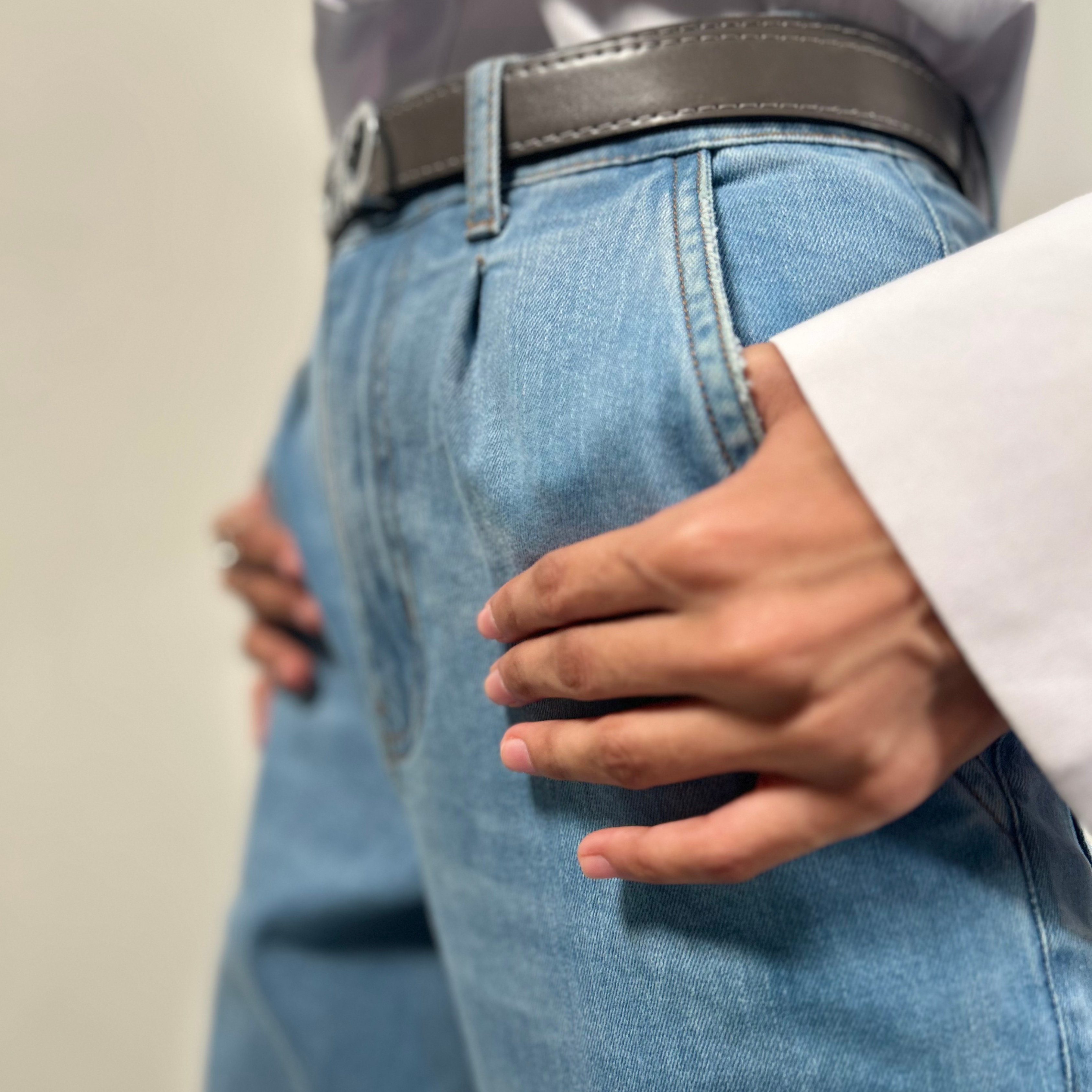 High-Rise Wide Leg Stretch Denim – Effortless Comfort, Elevated Style