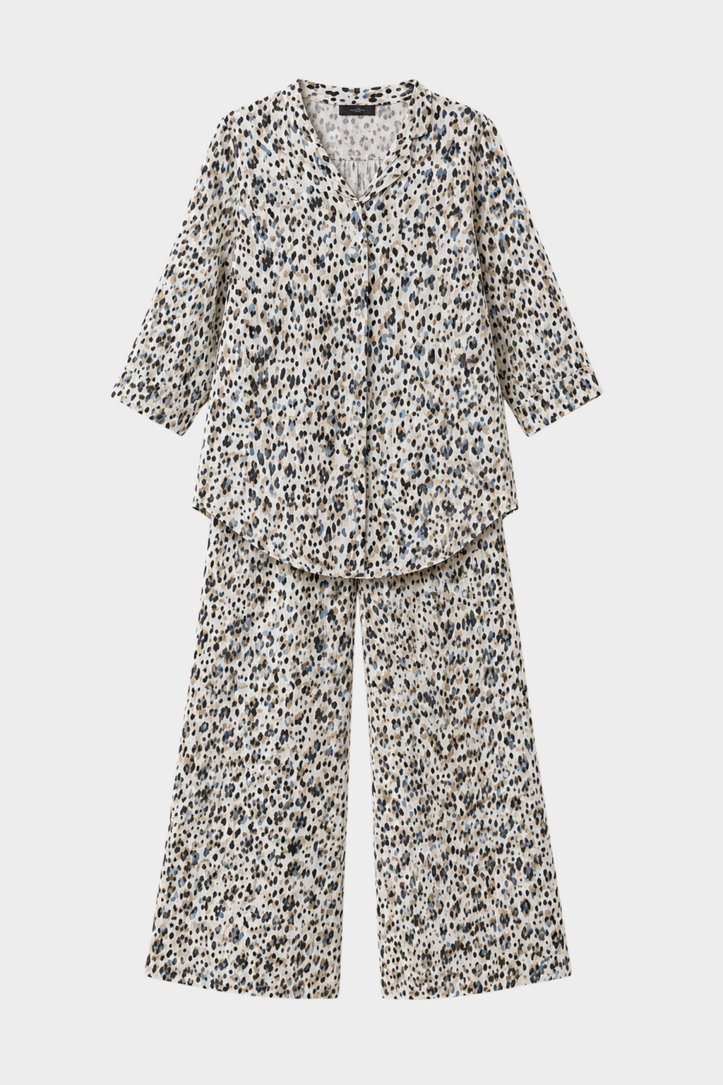 Abstract Dot Irish Linen Co-ord Set