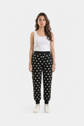 Cozy knit heart and star print trouser Pakistan — MannMoji