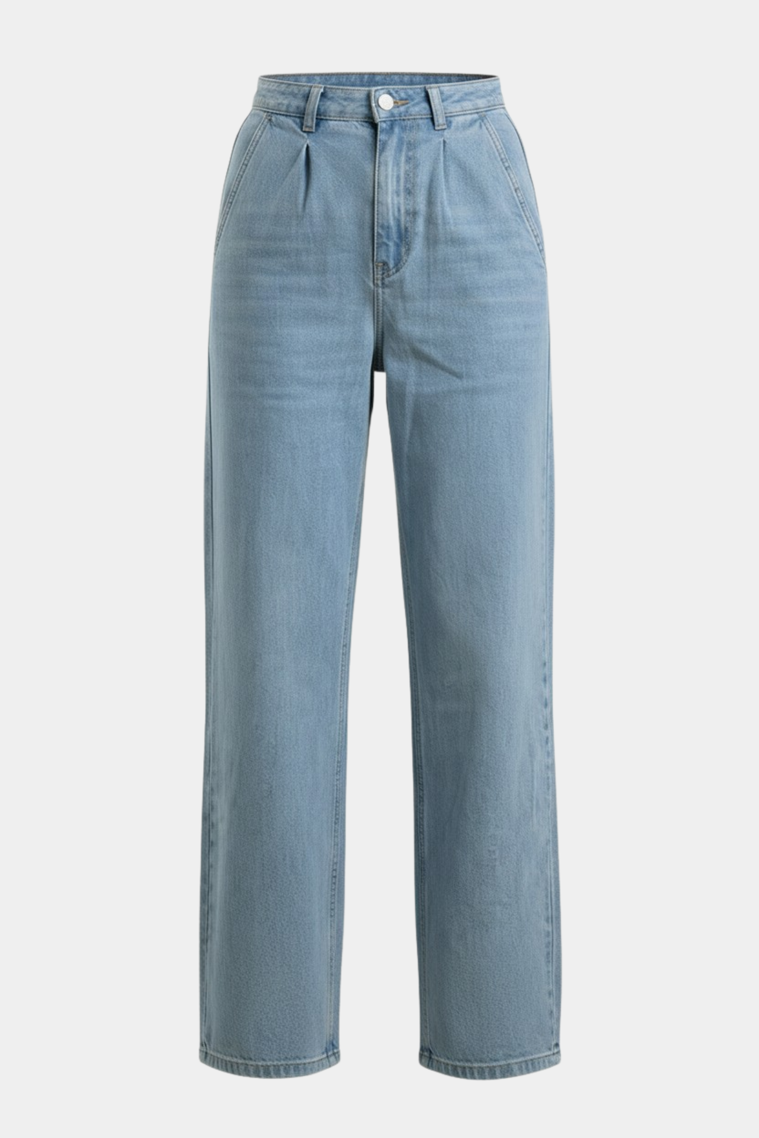 High-Rise Wide Leg Stretch Denim side view — stylish women's wear Pakistan | MannMoji