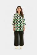 Printed cotton tunic shirt for women in Pakistan — MannMoji
