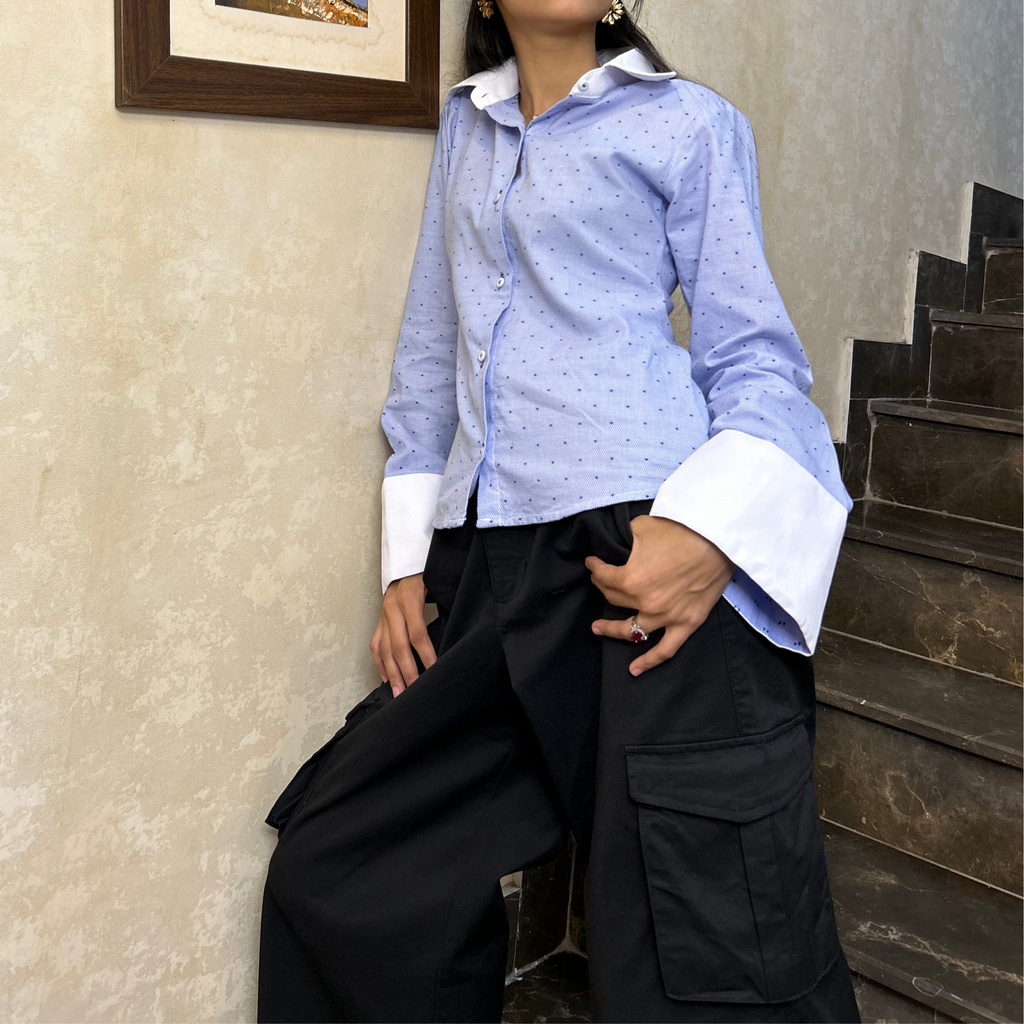 Sleek Jet Black Cargo Pants: Urban Edge Meets All-Day Ease