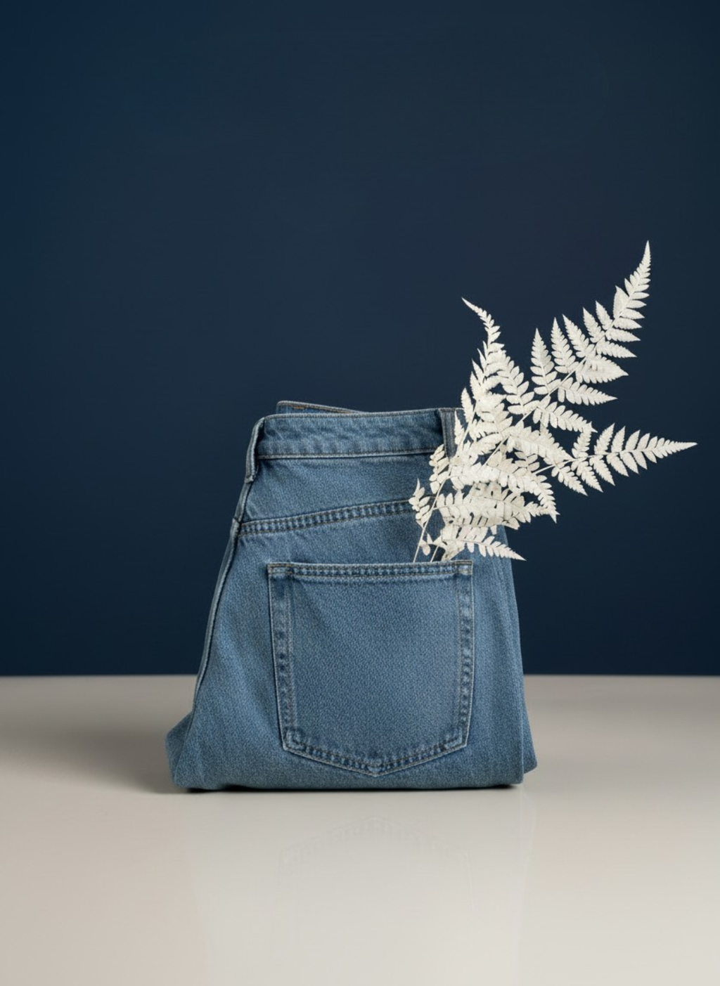 Loose Fit Denim Jeans for women in Pakistan - styled look | MannMoji